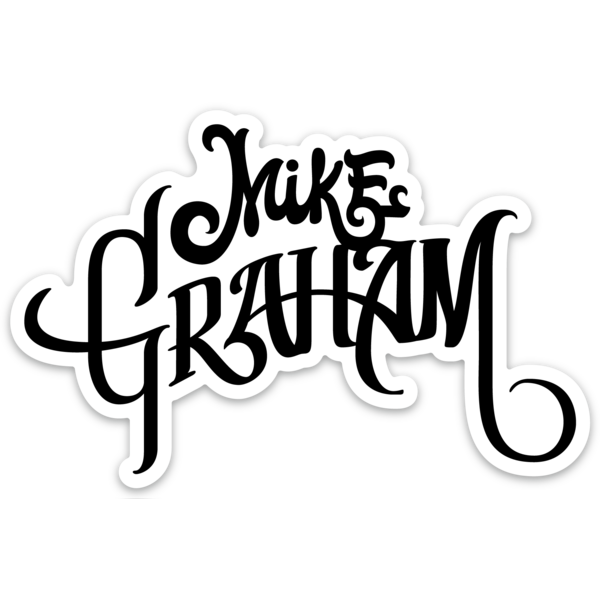 Mike Graham Logo Sticker